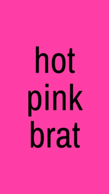 hot pink #FF3EA5