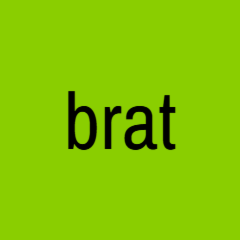 brat summer forever – Word animation