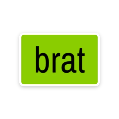 brat box sticker